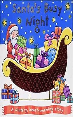 Santas Busy Night - Board book